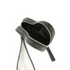 Frey ID FWGB251311 Women's Heart Strap Pouch, BLK Free Size