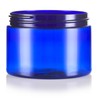 (12 Pack) 12 oz Cobalt Blue PET Plastic Jar with