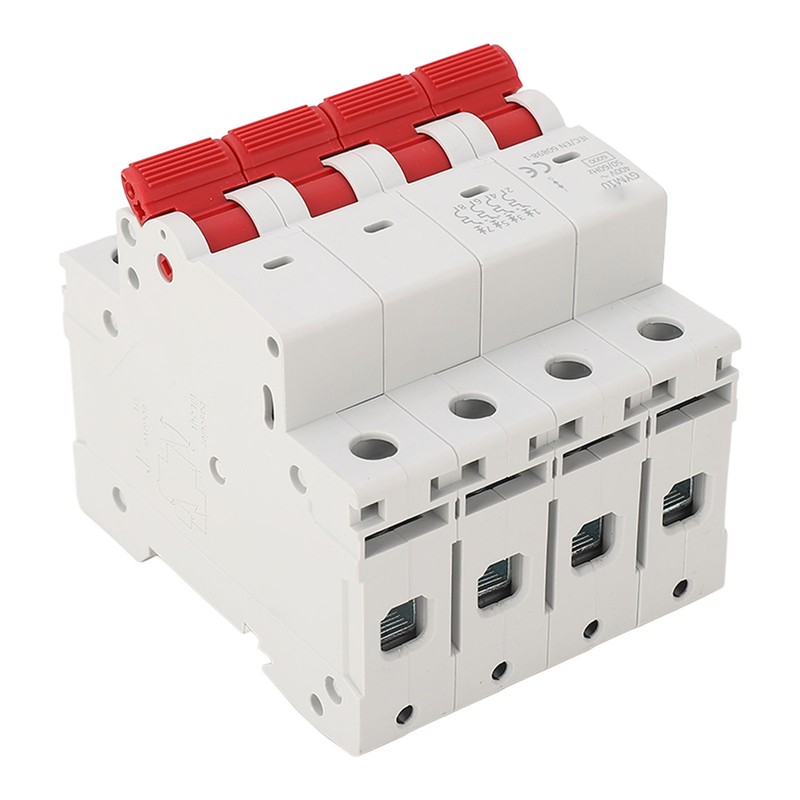 Miniature Circuit Breaker 4P 400V Overload Protection Isolator Switch for