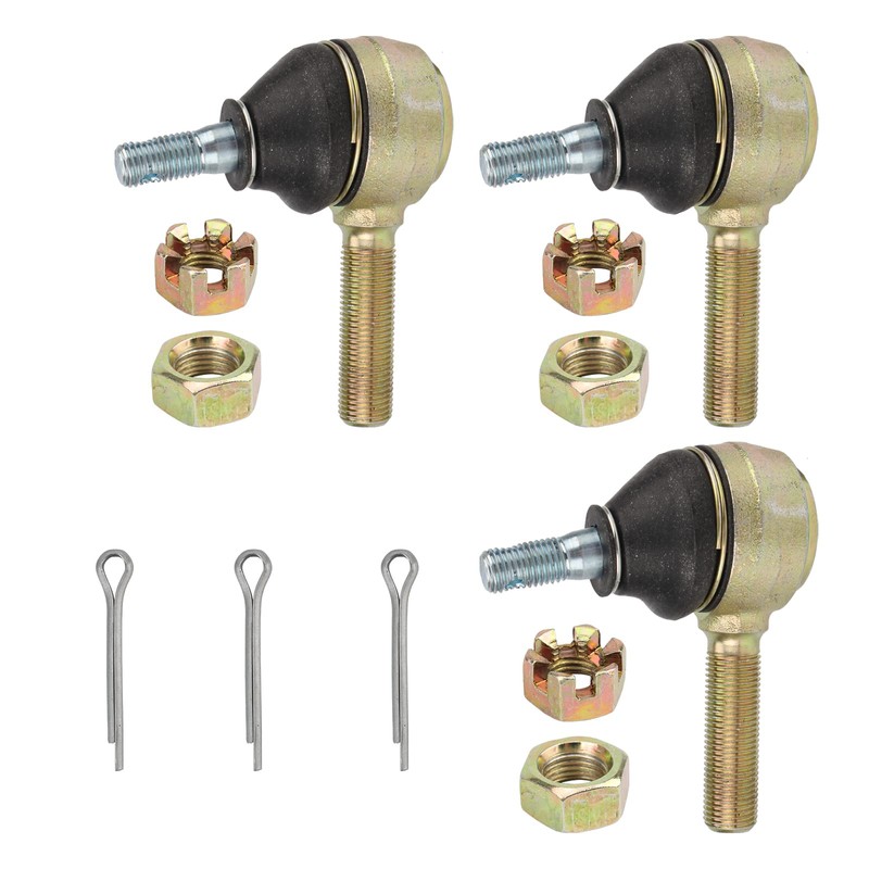 AUTOKAY 3 Set Tie Rod End Kit for Club Car
