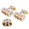 Positive Negative Battery Terminals Connector 0/4/8/10 Gauge Terminal Clamp with