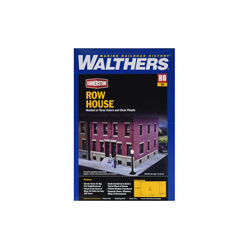 Walthers Cornerstone Row House Train
