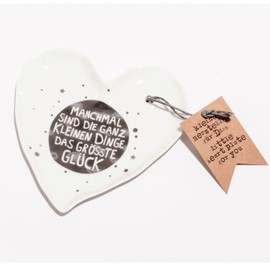Good old Friends Small Heart Plate - Sometimes