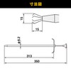 ENGINEER TP-34 Engineer Pickup Tool, Total Length: 13.8 inches (350