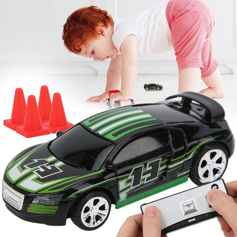 Mini RC Car with Can Box Power Induction Fourway Remote