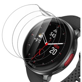 KUSINHOKA 3 Pack Screen Protector Compatible with Polar Vantage V3,HD Clear Scratch Resistant Bubble Free Easy Installation，Ultra Thin TPU Full Coverage Flexible Soft Film