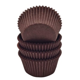 Mombake Premium Coffee Baking Cups Greaseproof Cupcake Muffin Paper Standard Size 100