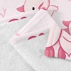 FYDZBSL Axolotl Blanket Super Soft Cozy Fleece Throw Cute Axolotl