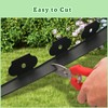 30 ft Fence Edging for Landscaping Include Garden Pruning Scissors,30