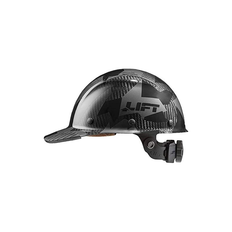 DAX Carbon Fiber Cap Brim (Black Camo)