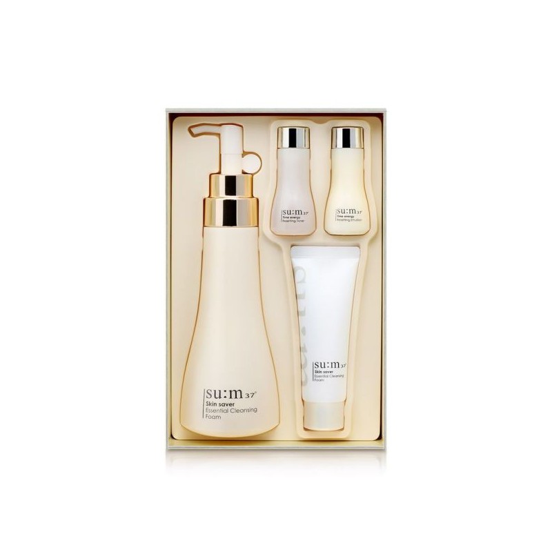 suhm37° 숨37도 스킨 세이버 에센셜 클렌징 폼 기획세트 suhm37° Skin