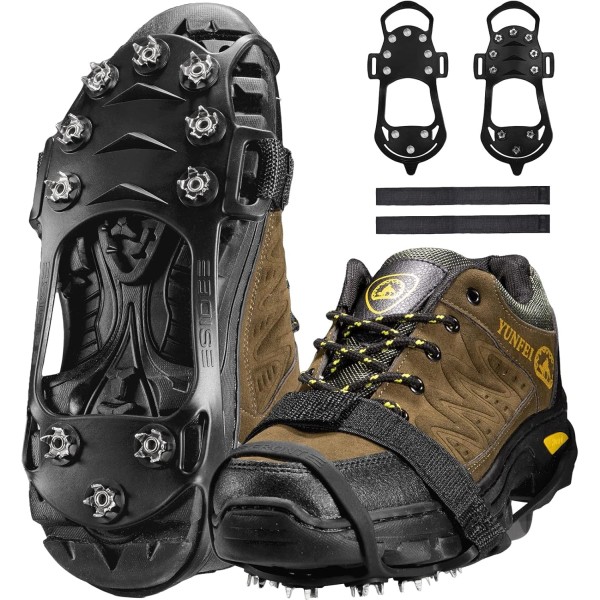 XZSUN Ice CleatsSnow Traction Shoe Boot Cleats Anti Slip Large,