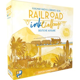 Railroad Ink Challenge: Edition Sun Yellow | Horrible Guild | German | Dice Game | For 1-4 People | From 8 Years, Yellow