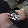 Men Digital Sports Watch Digital Waterproof Night Light Alarm Clock