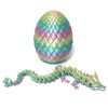 nezababy Dragon Eggs with Dragon Inside,3D Dragon,Easter Basket Stuffers,3D Print