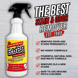 Eco-88 Pet Stain & Odor Remover - 32oz Spray Bottle