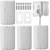 Tellegloww 4 Pack Safety Outlet Cover Box Wall Outlet Cover