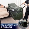 TAILI 69 Gallon Extra Large Storage Bags, XXL Green Heavy