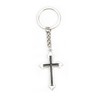 OBEISN Elegant Keyring with Classic Cross Design, as a Gift