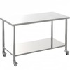 Hipicute Stainless Steel Work Table 48 x 24 x 35