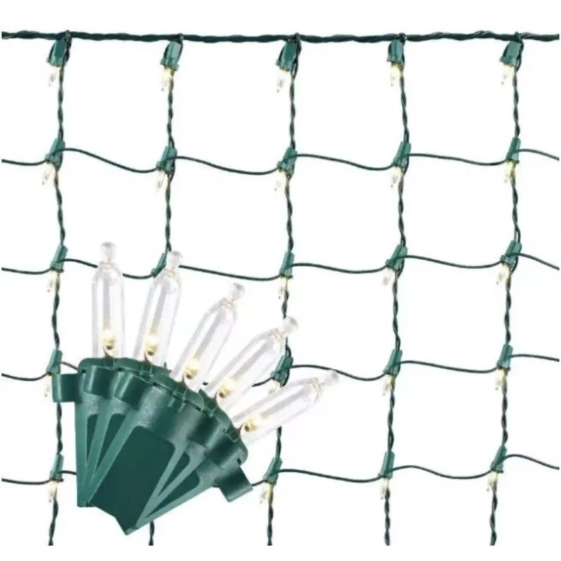 Home Accents 150 Mini Warm White Continuous On LED Net