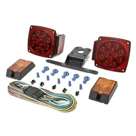 INGQI Rear Led Submersible Trailer Tail Lights Kit Boat Marker Truck Waterproof Long Life of Usage