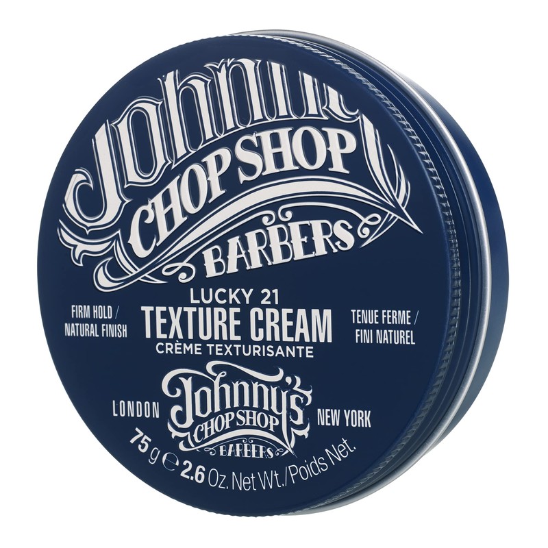 Johnny's Chop Shop Men's Hair Texturising Cream Firm Hold, Lightweight,