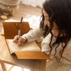 LEATHER VILLAGE Lined Vintage Paper Leather Bound Journal-260 Pages, Rustic