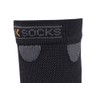 X-Socks Men's Mountain Biking Socks - Black, Size 35 -