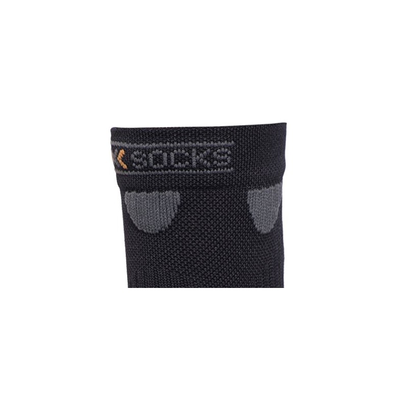 X-Socks Men's Mountain Biking Socks - Black, Size 35 -