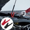 4 Pcs 50A Heavy-Duty Insulated Alligator Clips, Battery Charger Clamp,