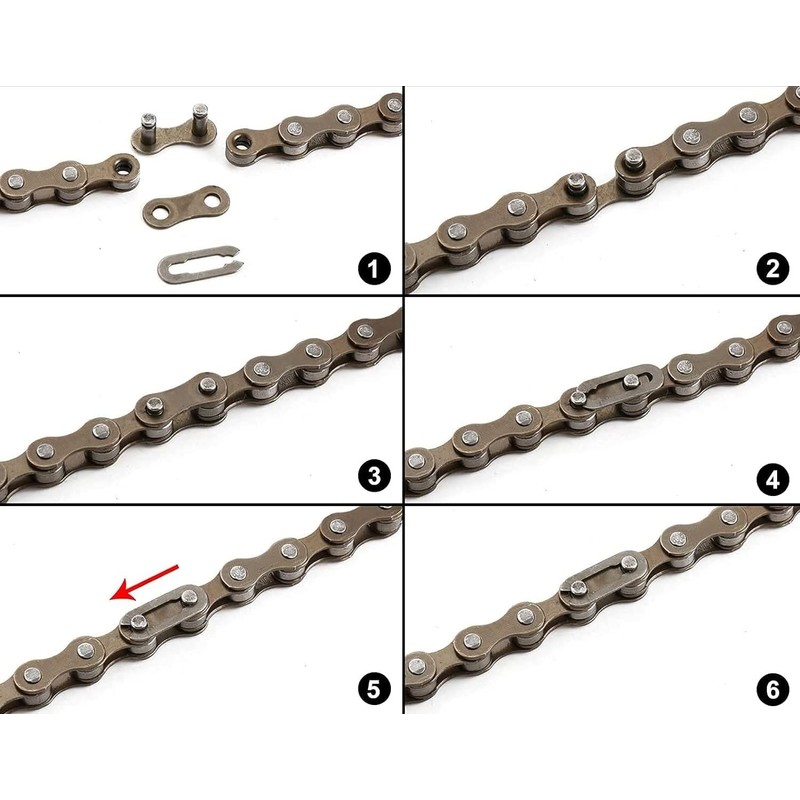 Sport Direct™ Bicycle Bike Chains 1/2 x 1/8 Single Speed/BMX