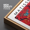 SIGNLEADER Framed Canvas Print Wall Art Henri Matisse The Red