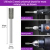 12PCS Diamond Grinding Bit Compatible with Dremel Rotary Tools, Stone