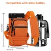 Nuovoware Water Bottle Carrier, 40oz Bottle Carrier Sports Water Bottle