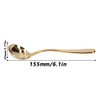 Cuchara para Catación de café de Acero Inoxidable, 155x4, 5mm/6,1x1,77