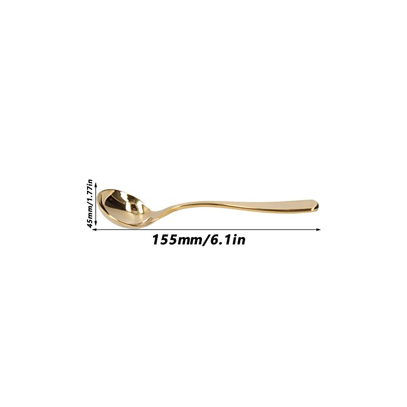 Cuchara para Catación de café de Acero Inoxidable, 155x4, 5mm/6,1x1,77