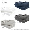 Bloom Imabari Towel, Certified Bath Towel, Set of 2, Ciel,