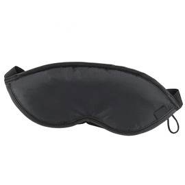 Lewis N. Clark Men's Travel Comfort Eye Mask with Adjustable Straps, Black, 1 Count (Pack of 1)