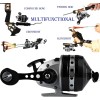 Carrete De Pesca Con Arco Spincast, Acero Inoxidable