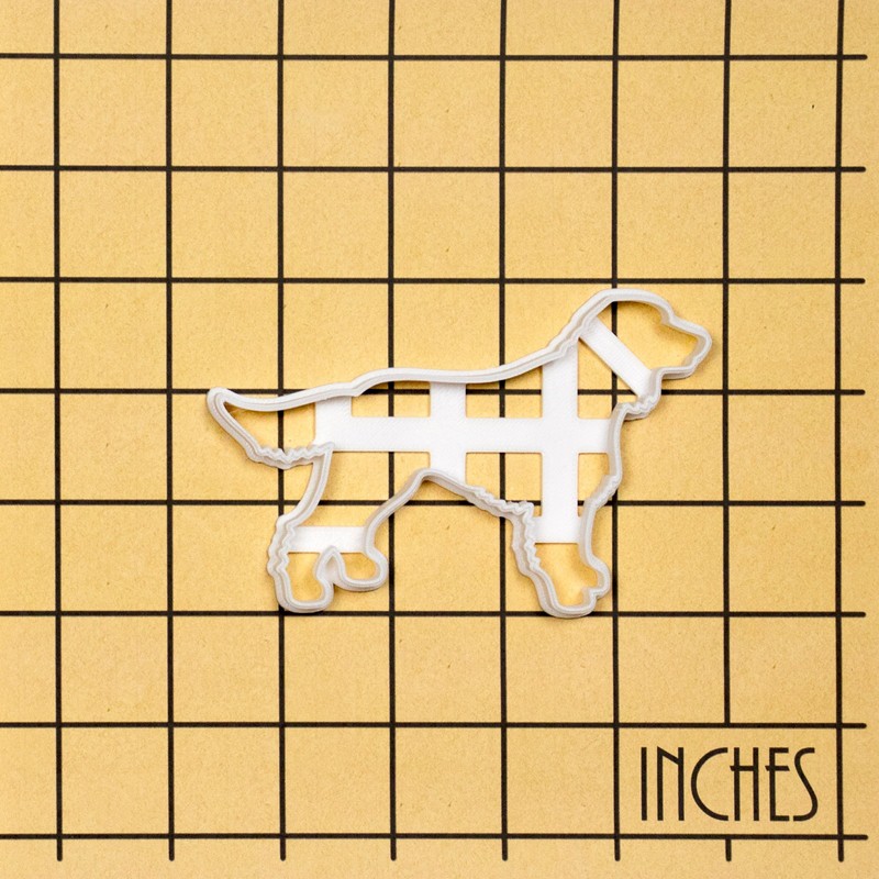 Arbeiten Typ Cocker Spaniel Silhouette cookie cutter, 1 piece -