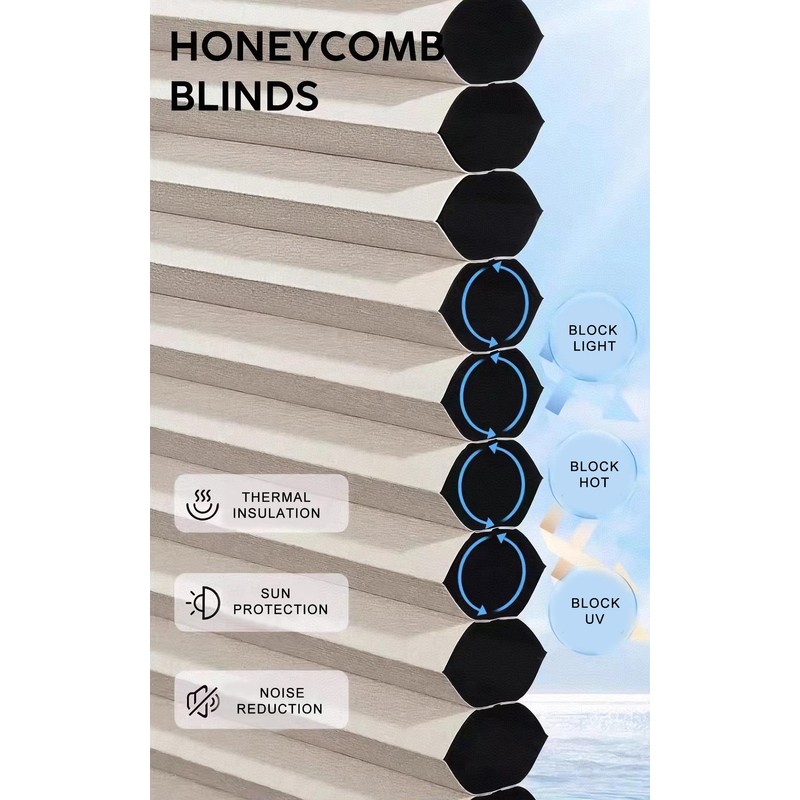 Arch Window Shade Blinds Cellular Shades Honeycomb Fabric Half Circle