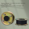 131-4529 125-2532 Pulley Kit/120-3335 Belt-Synchronous Compatible with Toro 30" Deck