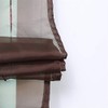 ESLIR Roman Blind with Tabs, Kitchen Curtains, Transparent Tab-Top Blind