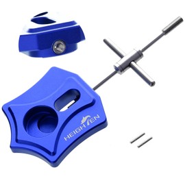 [Reinforced Body Screw Version] Spool Bearing Remover Spool Bearing Replacement Tool (Compatible with Most Bait Reels such as Shimano, Daiwa, Ab, etc.), Reel Maintenance, Custom, Bearing Replacement,