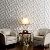 MIX3D 33 Pack 3D Wall Panels, Modern Diamond Textured Design