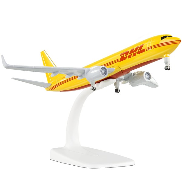 Busyflies 1/300 Scale DHL Model Aircraft Boeing 737 Model Plane