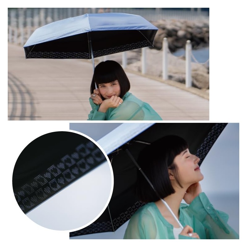 [2025] Wpc. Parasol Light Shielding Rim Cutting Heart Mini Off