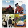 MRPLUM 25L-30L Rucksack Foldable Ultralight Packable Backpack, Unisex Durable Handy
