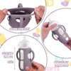 BUSOHA 3 Pack Silicone Sleeves for Avent Baby Bottles -
